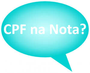 Por que colocar CPF na nota?