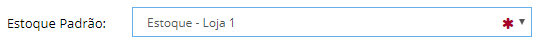Selecao de estoque padra