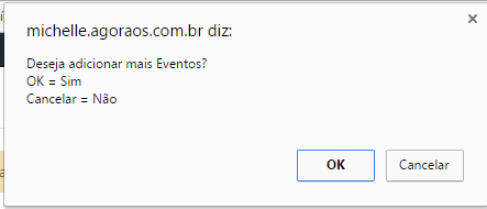 Adicionar outros eventos