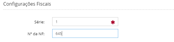 configurações fiscais pdv