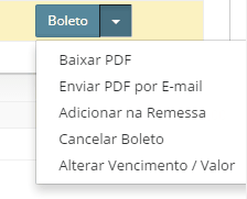 Boleto registrado edição