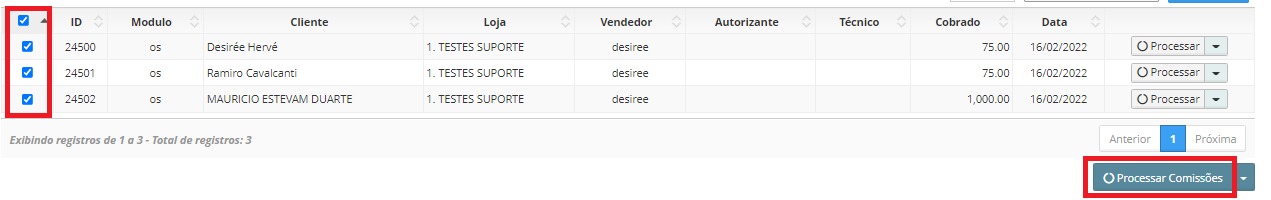 processar comissao 4